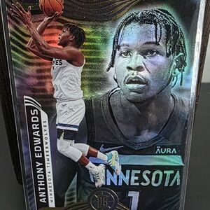 Anthony Edwards #5 Minnesota Timberwolves Ten Trading Cards